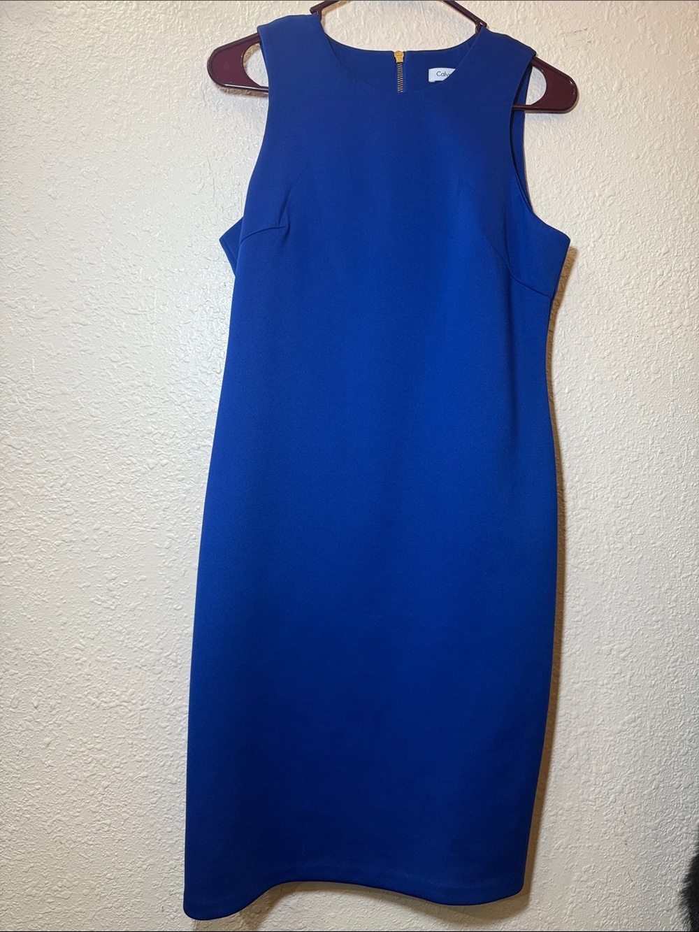 Calvin Klein blue dress